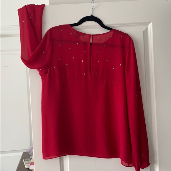 French connection Pinky red blouse - Picture 3 of 4